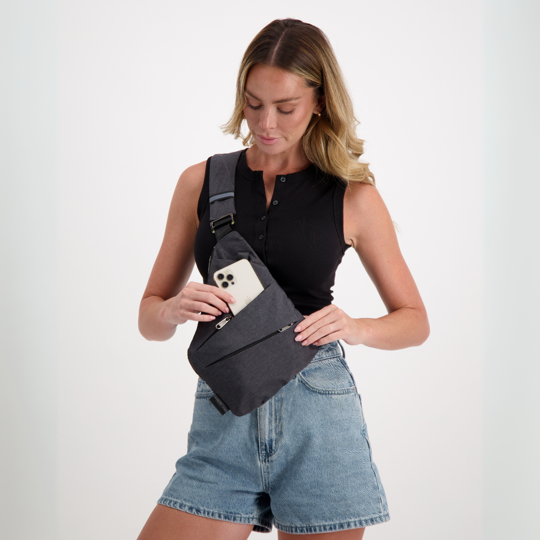 Anti-Theft Crossbody Bag | Compact & Lightweight