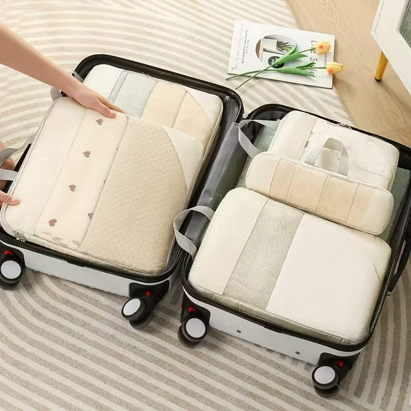 Set of Five Travel Bag Organizers