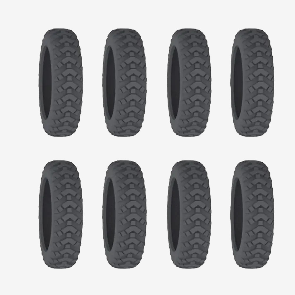 Set of Eight Luggage Wheel Protectors