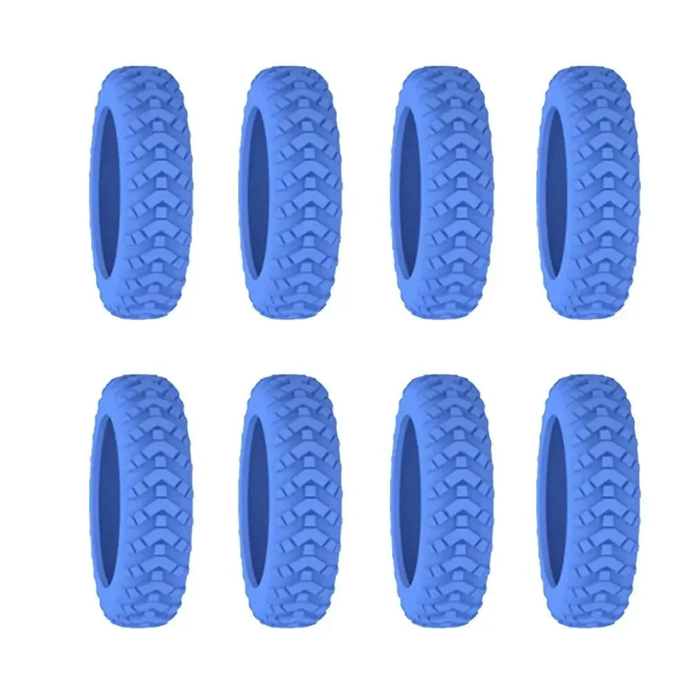 Set of Eight Luggage Wheel Protectors