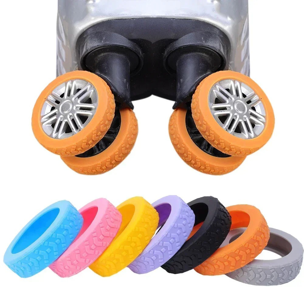 Set of Eight Luggage Wheel Protectors