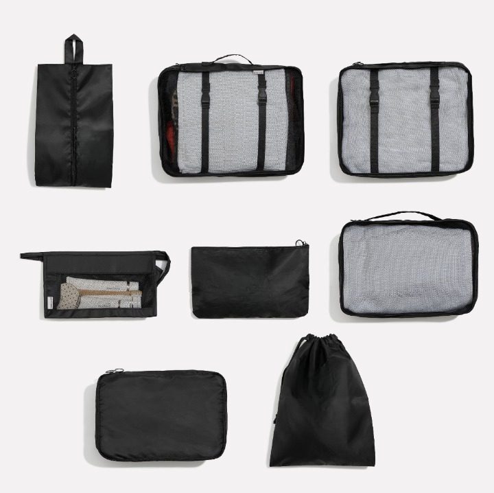 Organized Packing Cubes | 8-Piece Set