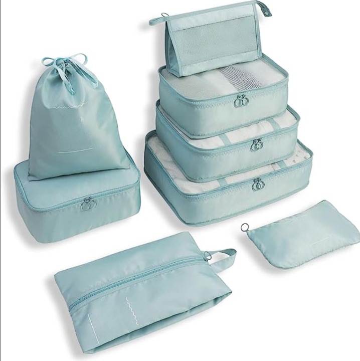 Organized Packing Cubes | 8-Piece Set