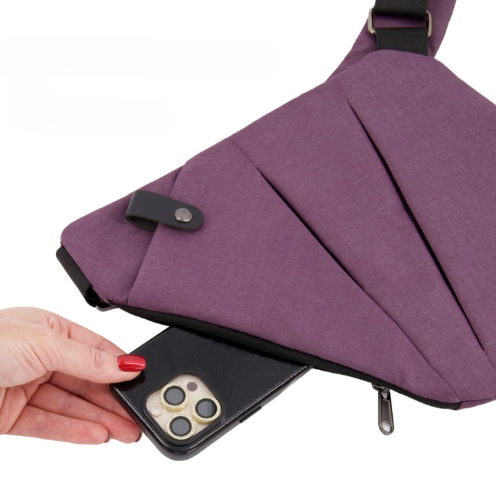 Anti-Theft Crossbody Bag | Compact & Lightweight
