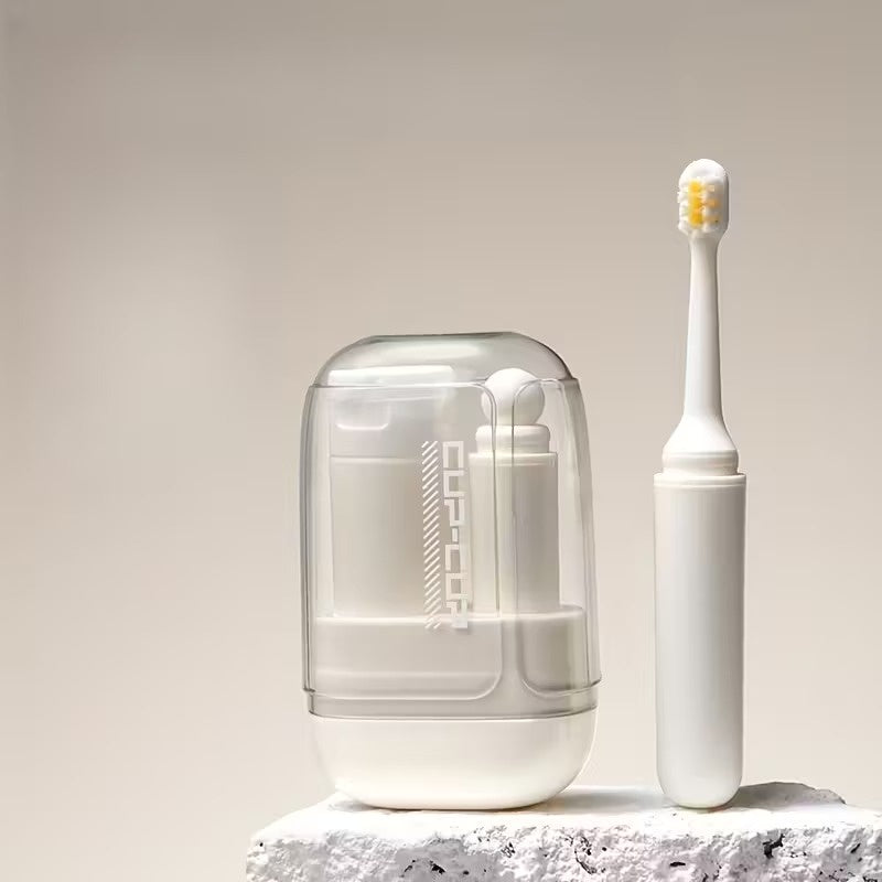 Portable Toiletry Travel Organizer with Toothbrush